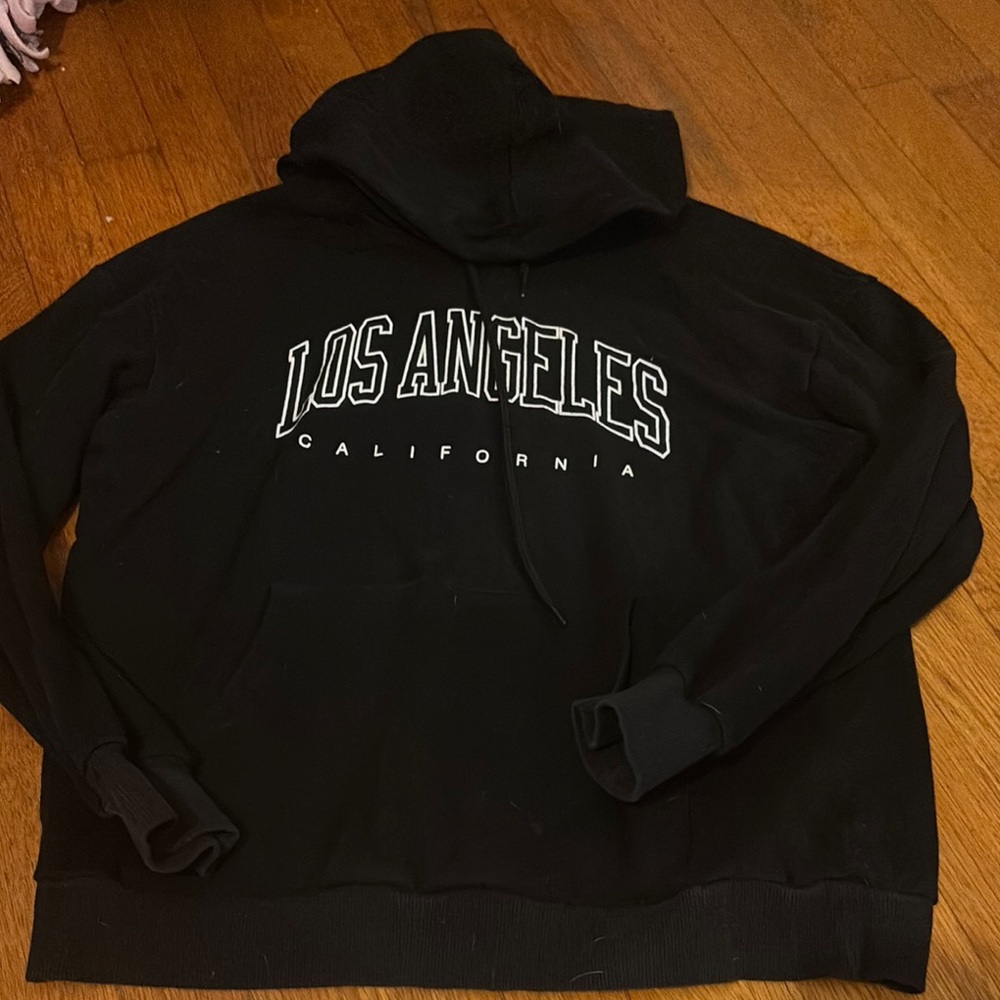 Black Los Angeles Hoodie